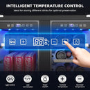 Mojgar 24 Inch Wine and Beverage Refrigerator Dual Zone Wine Fridge